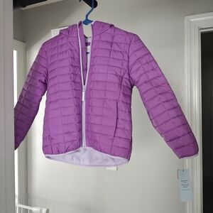 Cat & Jack Lavender Kids Puffer Jacket